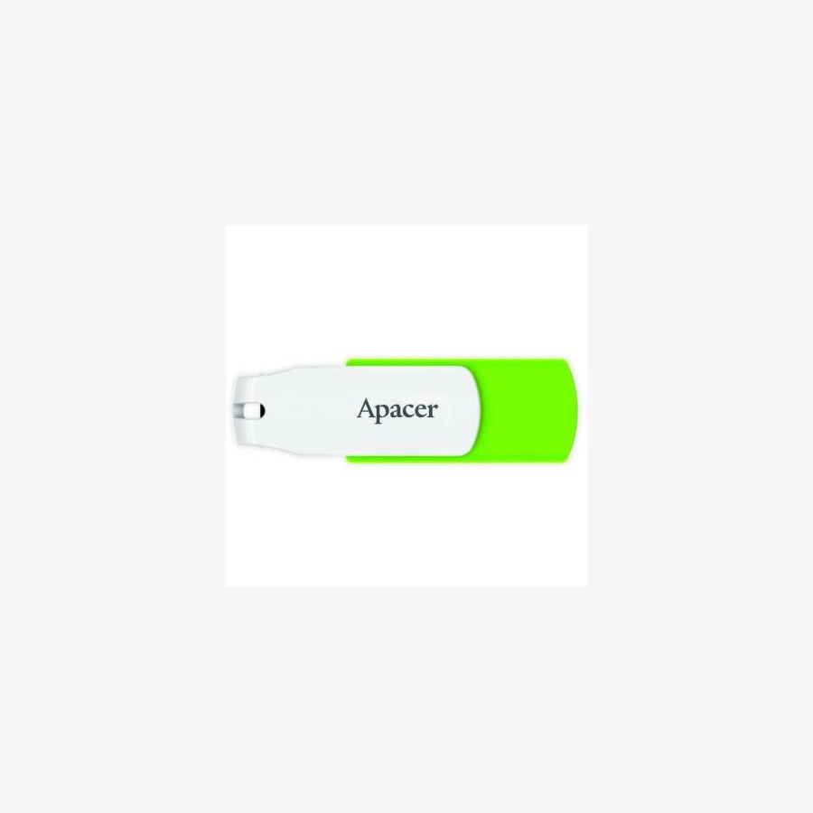 USB флеш накопичувач Apacer 64GB AH335 Green USB 2.0 (AP64GAH335G-1)