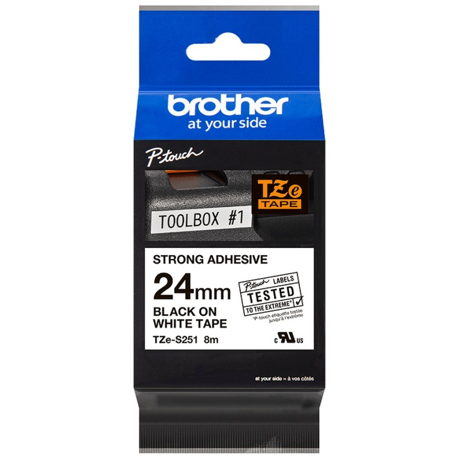Стрічка для принтера етикеток Brother TZES251