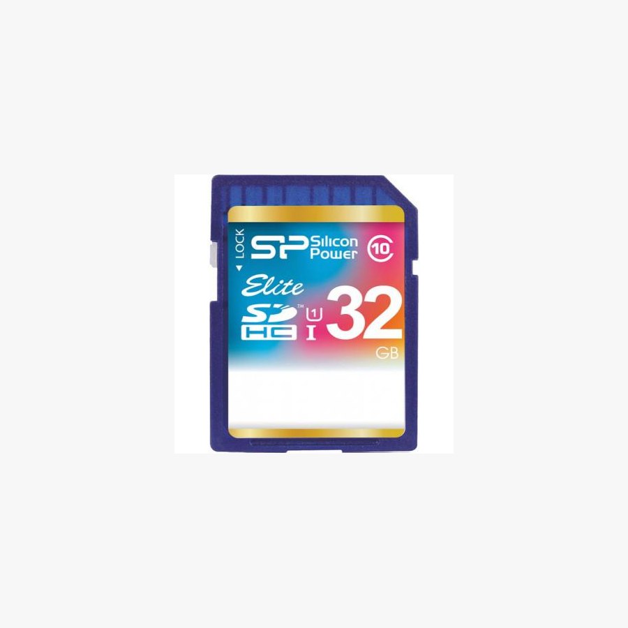 Карта пам'яті Silicon Power 32Gb SDHC class 10 (SP032GBSDHAU1V10)
