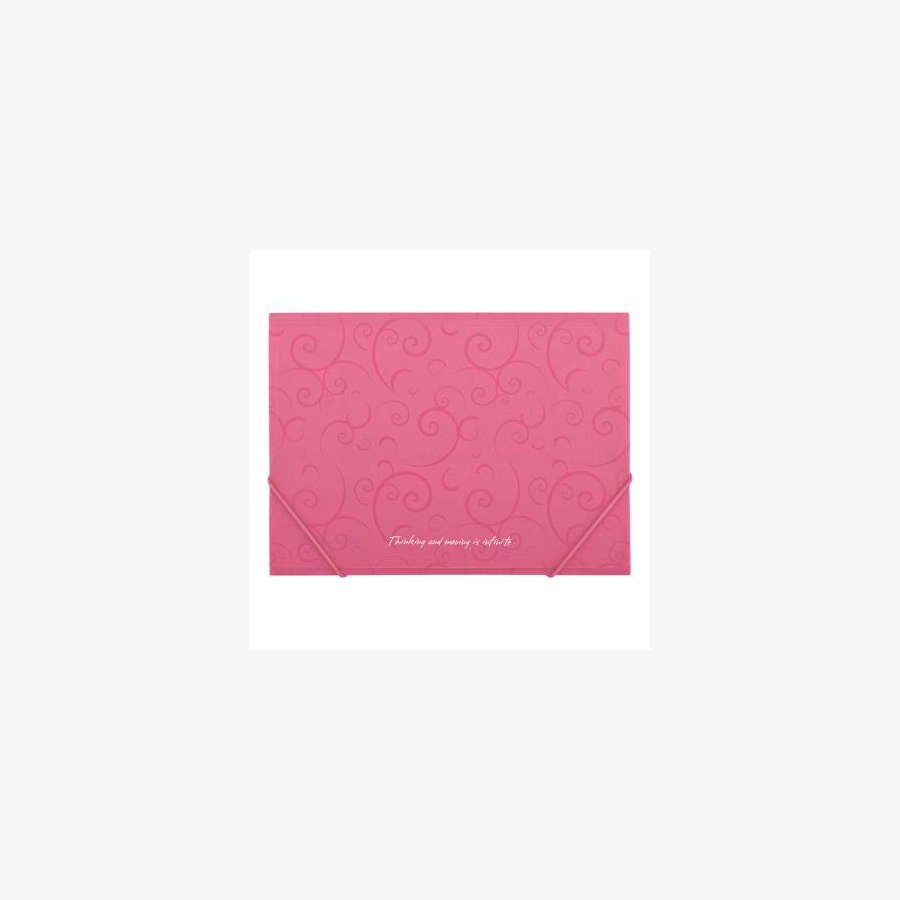 Папка на резинках Buromax А4, BAROCCO, pink (BM.3914-10)