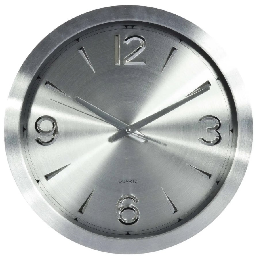 Настінний годинник Technoline Metal Silver (DAS301800)