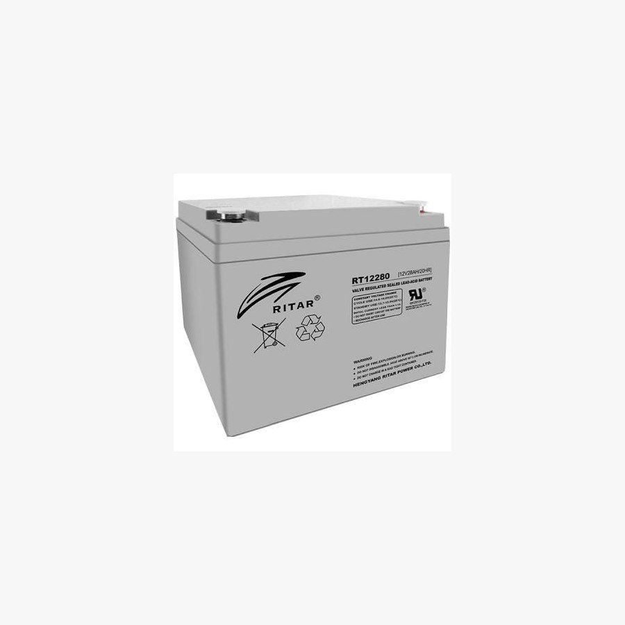 Батарея до ДБЖ Ritar AGM RT12280, 12V-28Ah (RT12280)