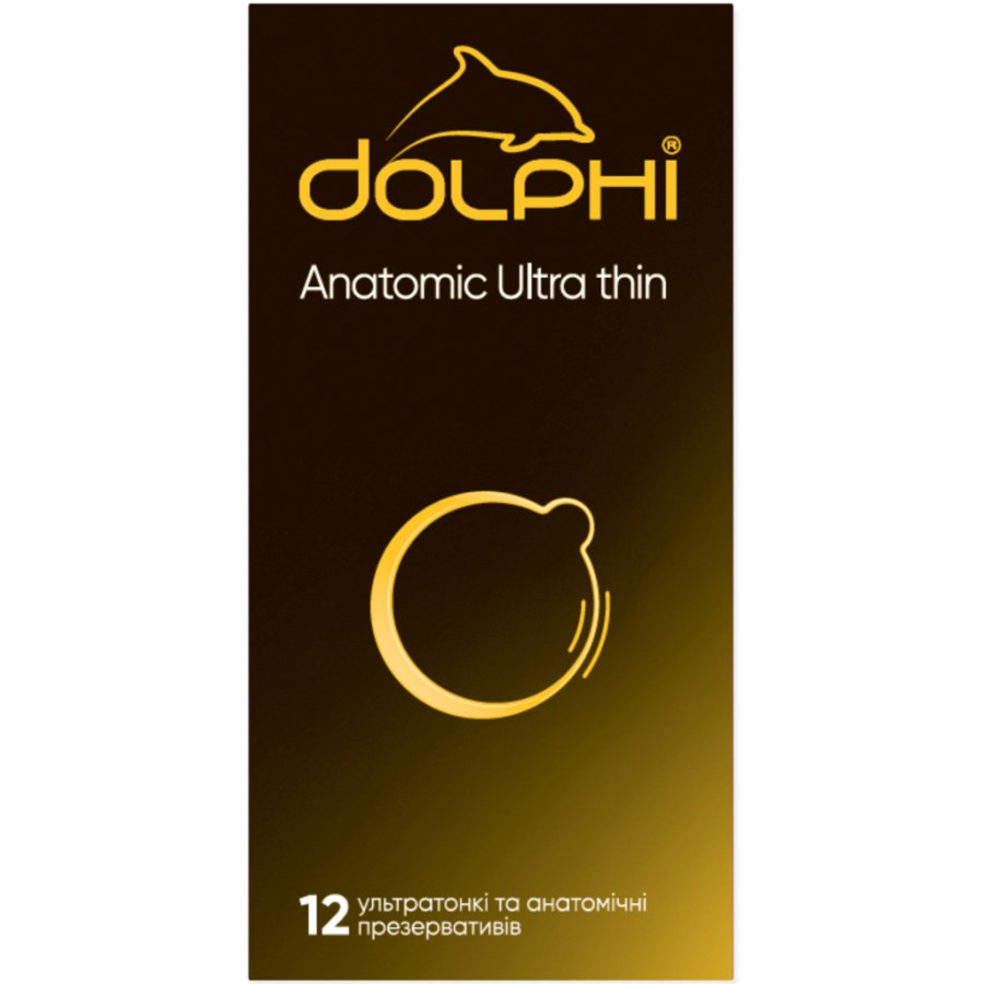 Презервативи Dolphi Anatomic Ultra Thin 12 шт. (4820144770852)