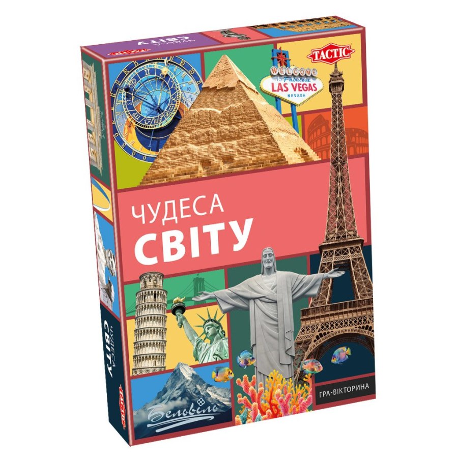 Настільна гра Tactic Чудеса світу (укр.) (56262)