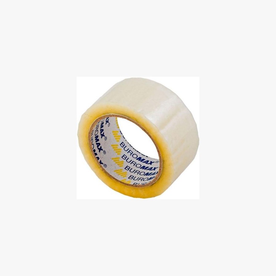 Скотч Buromax Packing tape 48мм x 50яр х 40мкм, JOBMAX, clear (BM.7010-00)