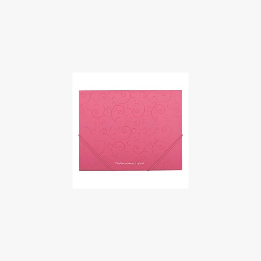 Папка на резинках Buromax А5, BAROCCO, pink (BM.3902-10)