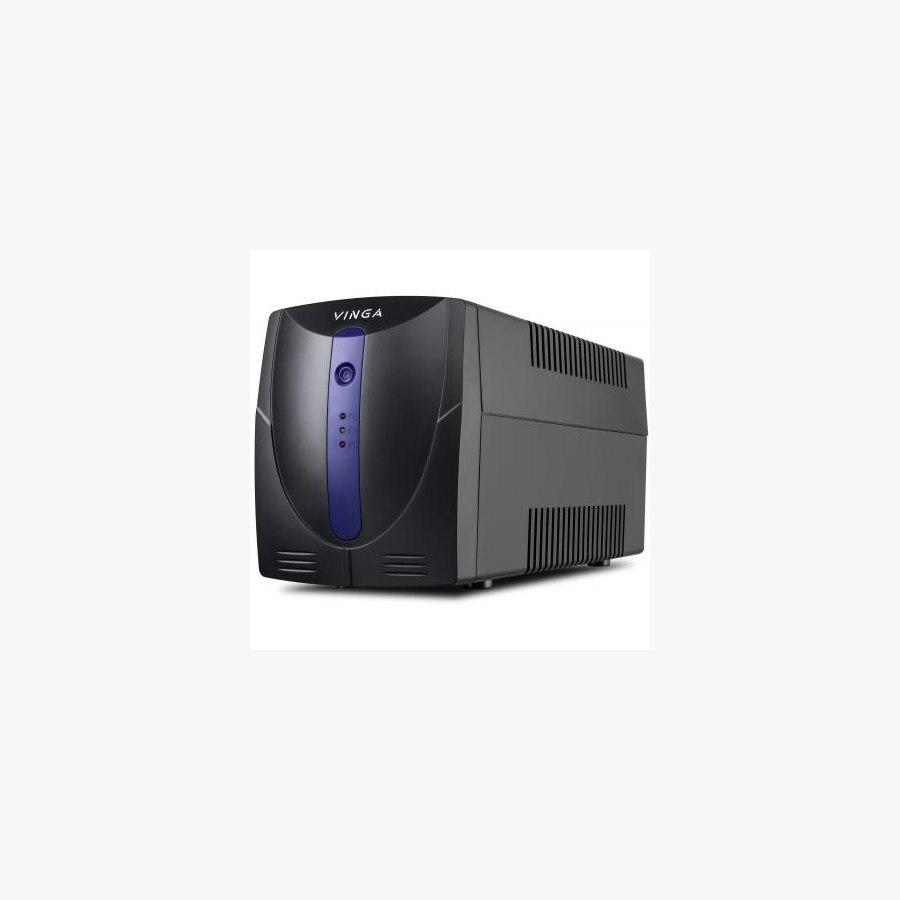 Пристрій безперебійного живлення Vinga LED 800VA plastic case (VPE-800P)