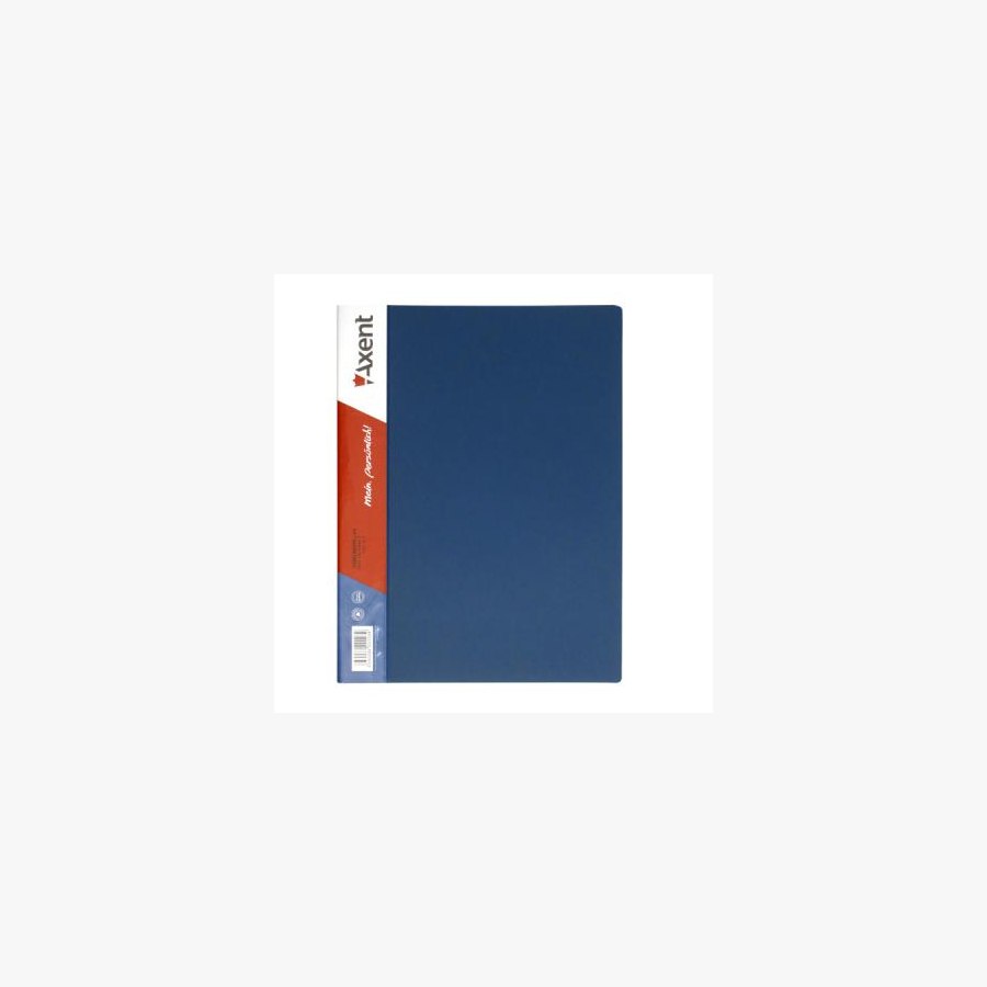 Папка з затиском Axent А4, blue (1301-02-А)
