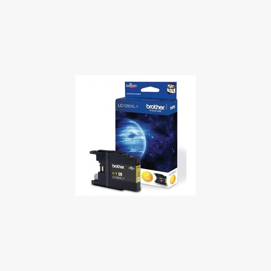 Картридж Brother MFC-J6510DW/ J6910DW XL yellow (LC1280XLY)