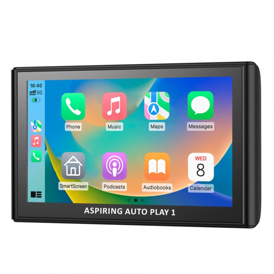Автомобільний монітор Aspiring Auto Play 1, Magnet, CarPlay, Android auto