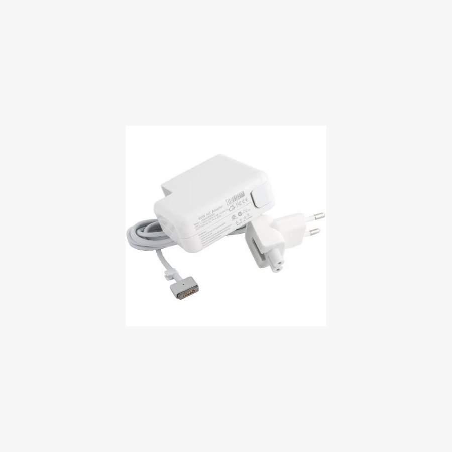 Блок живлення до ноутбуку PowerPlant APPLE 220V, 60W, 16.5V, 3.65A (MagSafe 2) (AP60KMAG2)