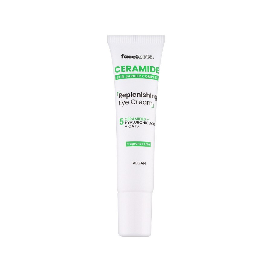 Крем для шкіри навколо очей Face Facts Ceramide Replenishing Eye Cream Відновлювальний з керамідами 15 мл (5031413928600)