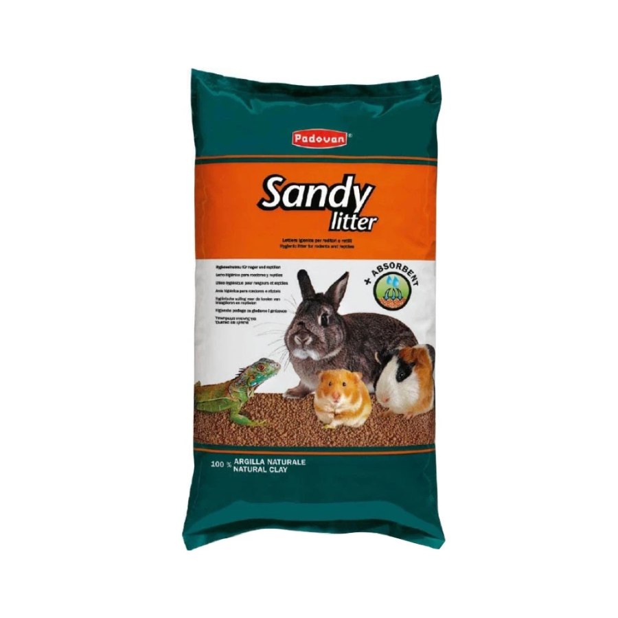 Наповнювач для гризунів Padovan Sandy litter 4 кг (8001254000626)