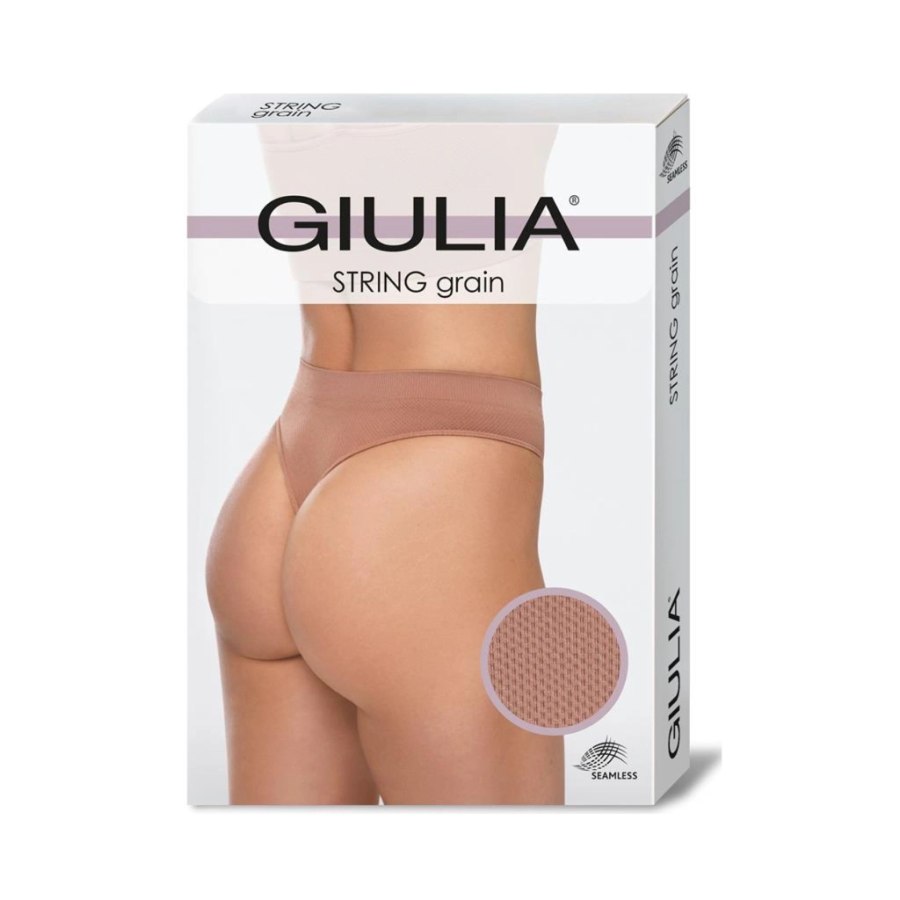 Труси Giulia String Briefs Grain Black L/XL (4823116930070)