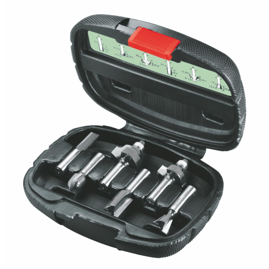 Набір фрез Bosch Expert for Wood 8мм, 6шт (2.607.019.463)