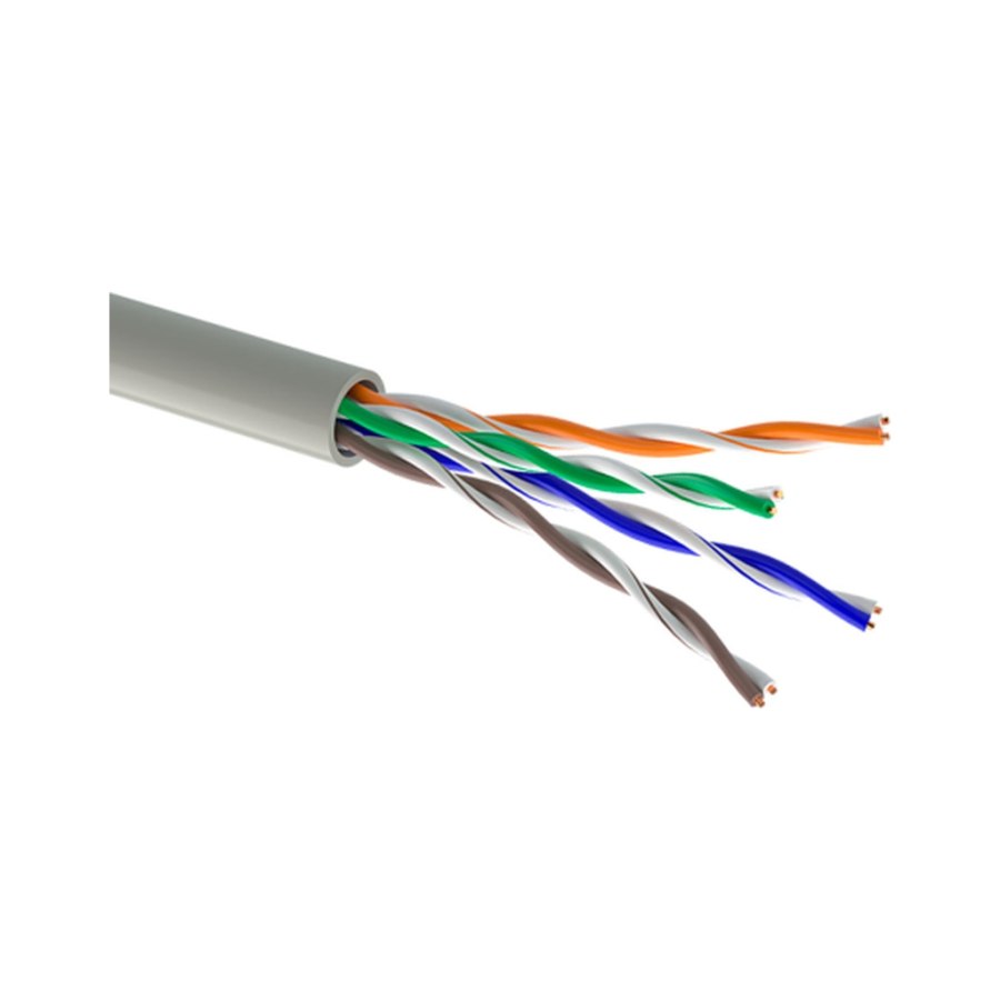 Кабель мережевий OK-Net UTP 305м cat.5e (U/UTP-cat.5Е) (КПВ-ВП (350) 4*2*0,51)