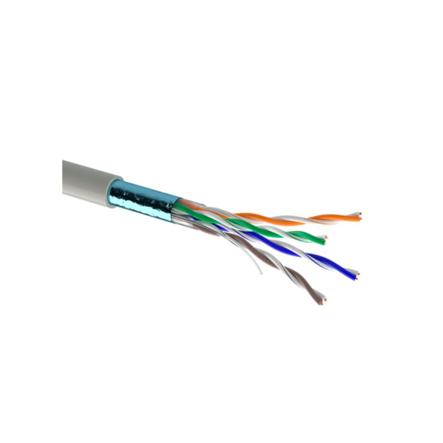 Кабель мережевий OK-Net FTP 305м cat.5e (F/UTP-cat.5E) (КПВЭ-ВП (200) 4*2*0,51)