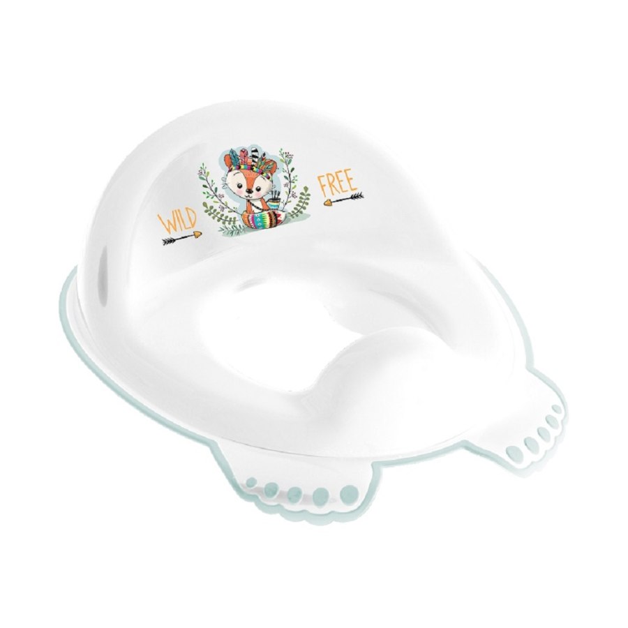 Накладка на унітаз Tega Baby WILD&FREE LITTLE FOX антиковзка, white green (DZ-002-103-LISEK)