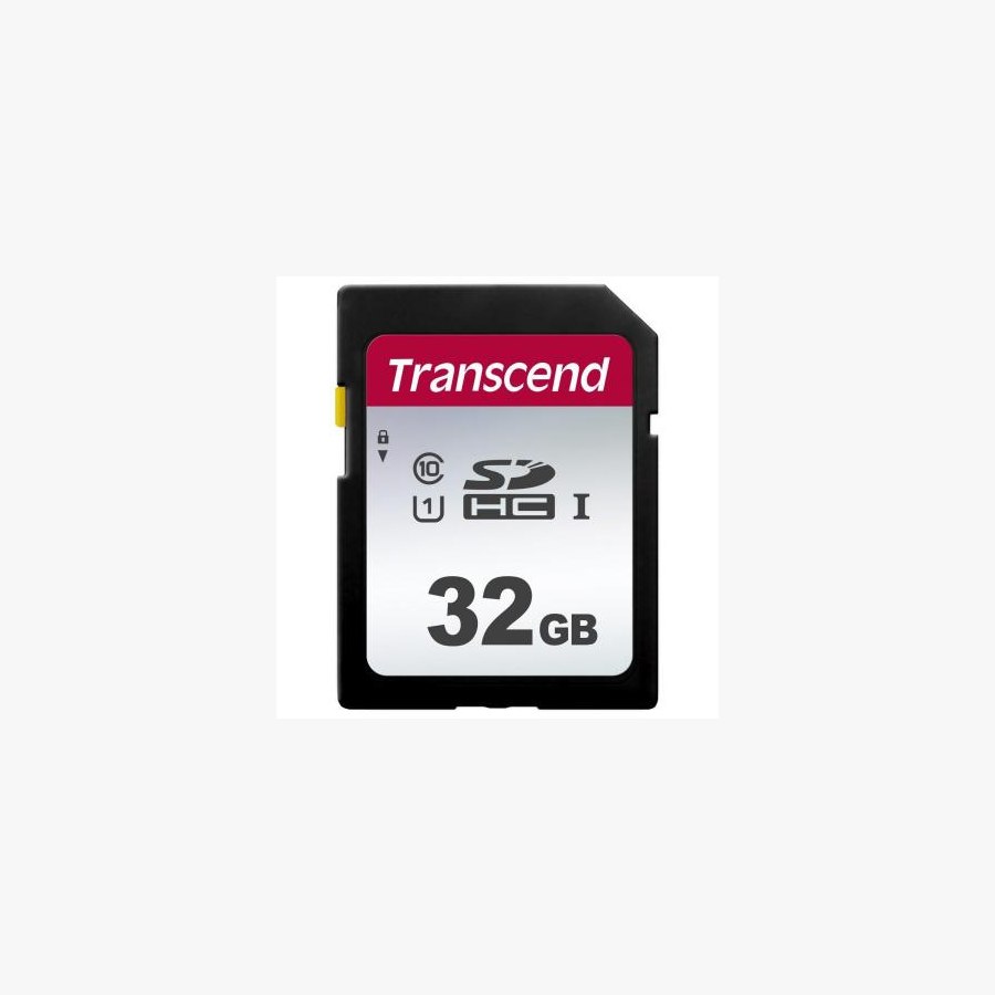 Карта пам'яті Transcend 32GB SDHC class 10 UHS-I U1 (TS32GSDC300S)