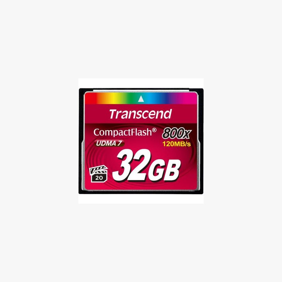 Карта пам'яті Transcend 32GB 800x (TS32GCF800)