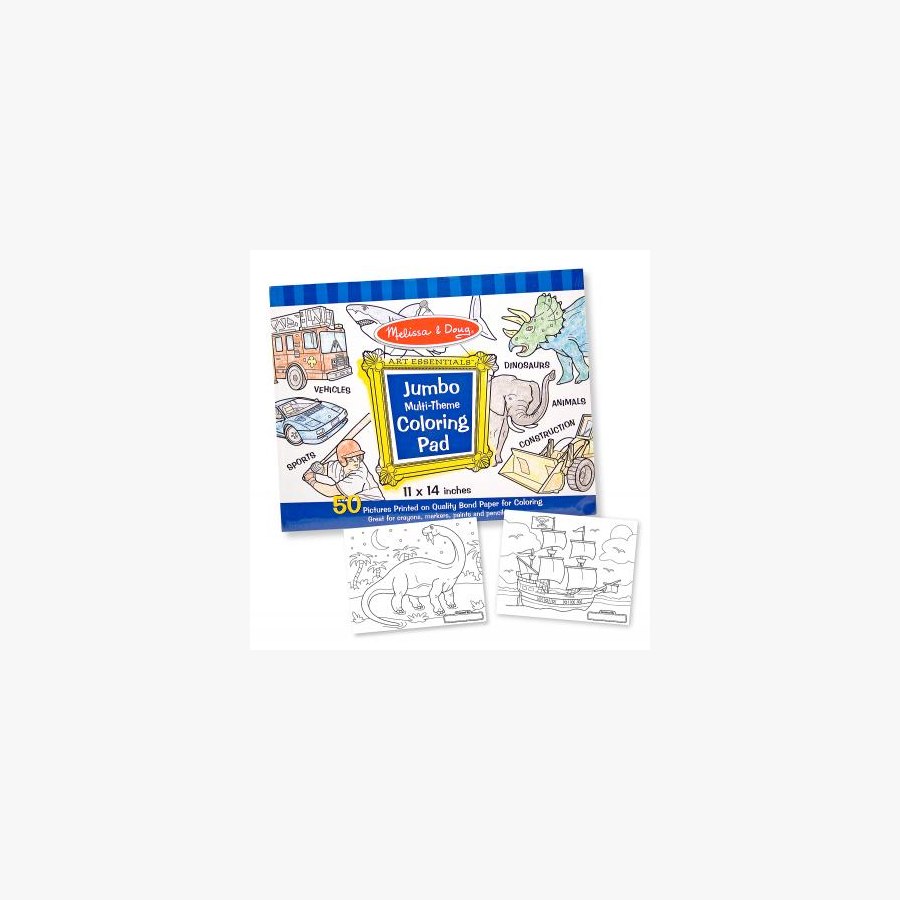 Набір для творчості Melissa&Doug Альбом раскрасок для мальчиков (MD4226)