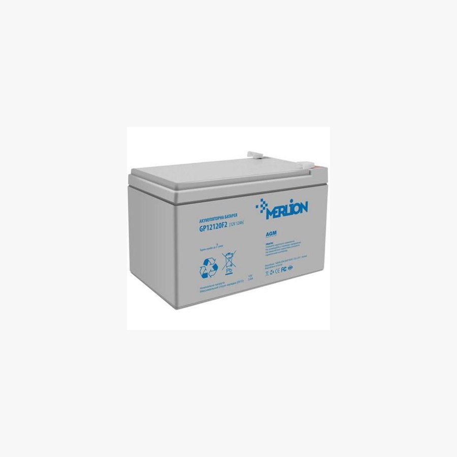 Батарея до ДБЖ Merlion 12V-12Ah (GP12120F2)