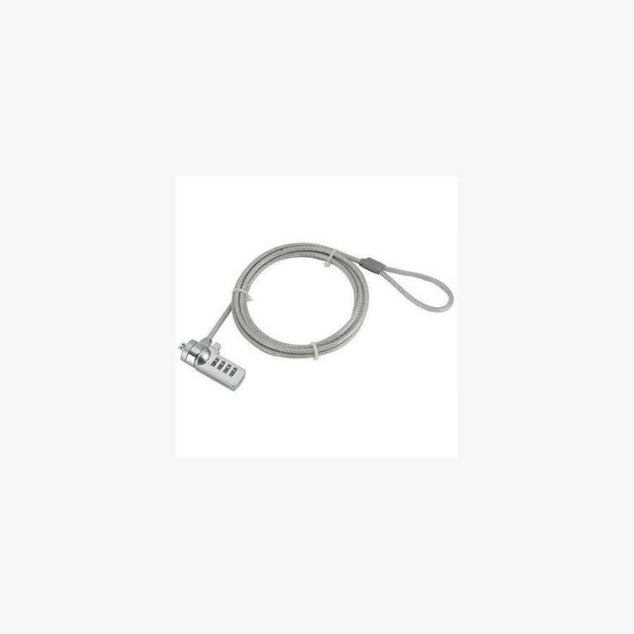 Тросик із замком до ноутбука Gembird з кодовим замком (LK-CL-01)