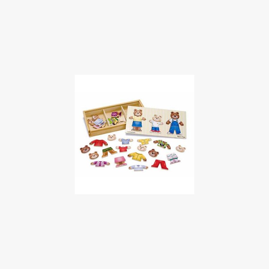 Розвиваюча іграшка Melissa&Doug Одень семью медведей (MD13770)