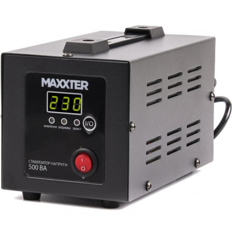 Стабілізатор напруги Maxxter MX-AVR-E500-01