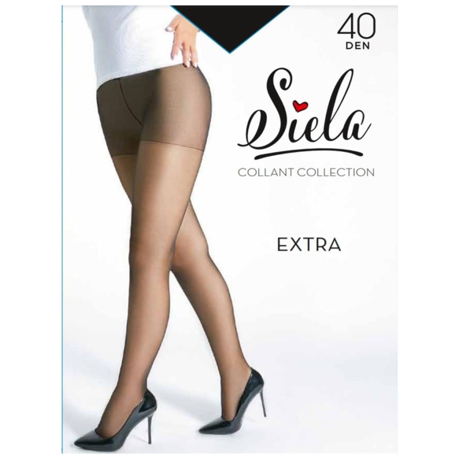 Колготи Siela Extra 40 Den Nero - 6 (XXL) (4823102986807)
