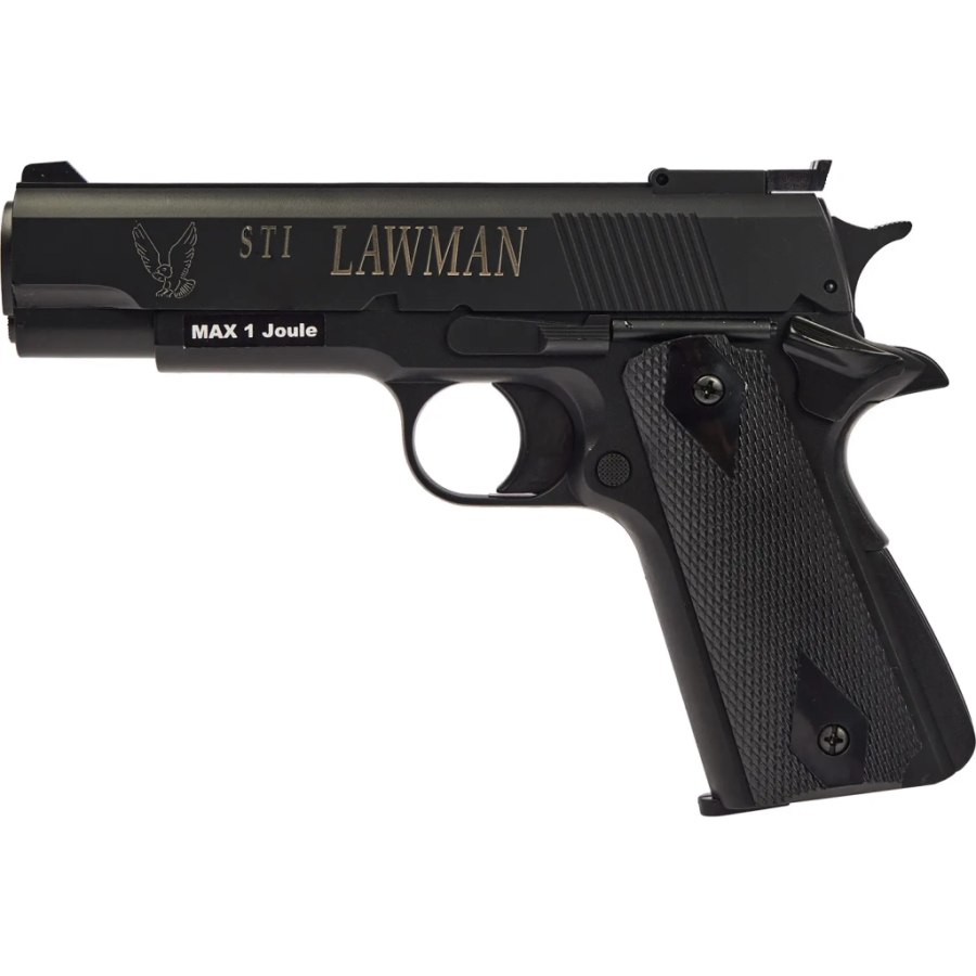 Страйкбольний пістолет ASG STI Lawman Green Gas (14770)