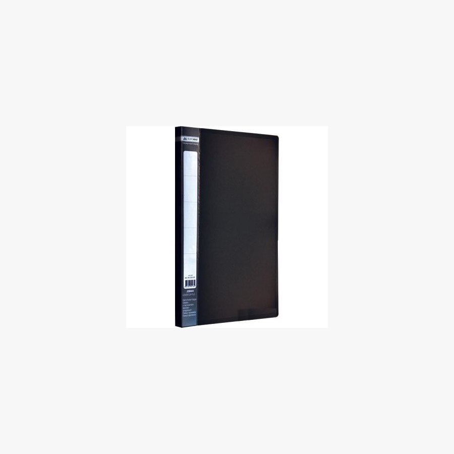 Папка з затиском Buromax А4 JOBMAX, black (BM.3401-01)