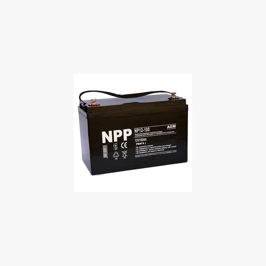 Батарея до ДБЖ NPP 12В 100 Ач (NP12-100)