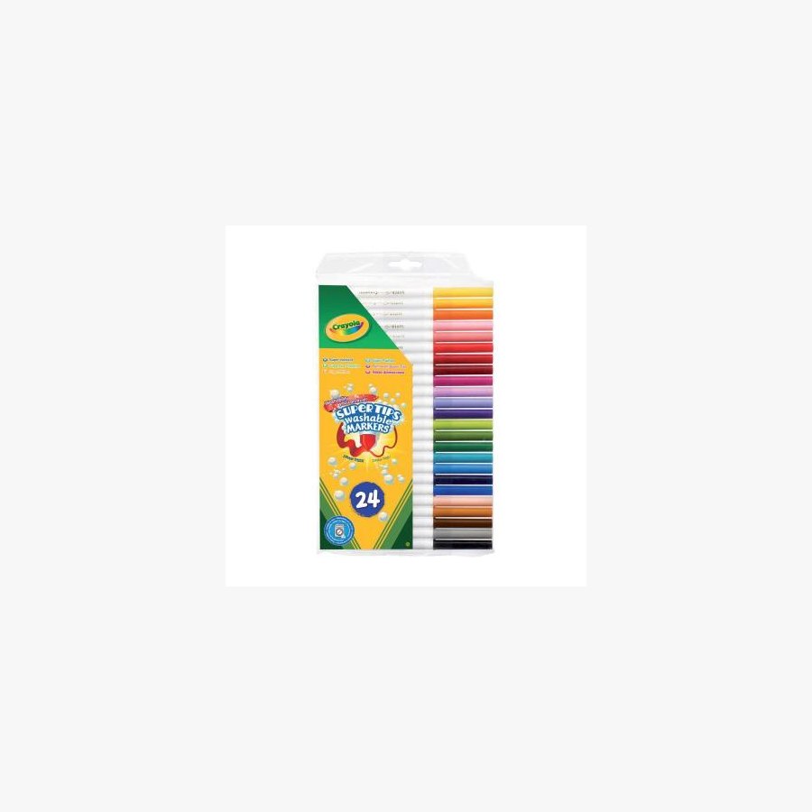 Набір для творчості Crayola 24 фломастера ярких цветов (7551)