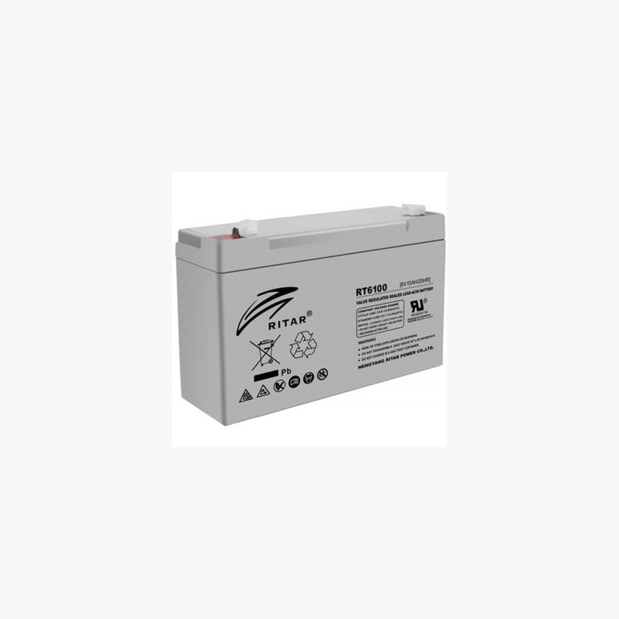 Батарея до ДБЖ Ritar AGM RT6100, 6V-10Ah (RT6100)