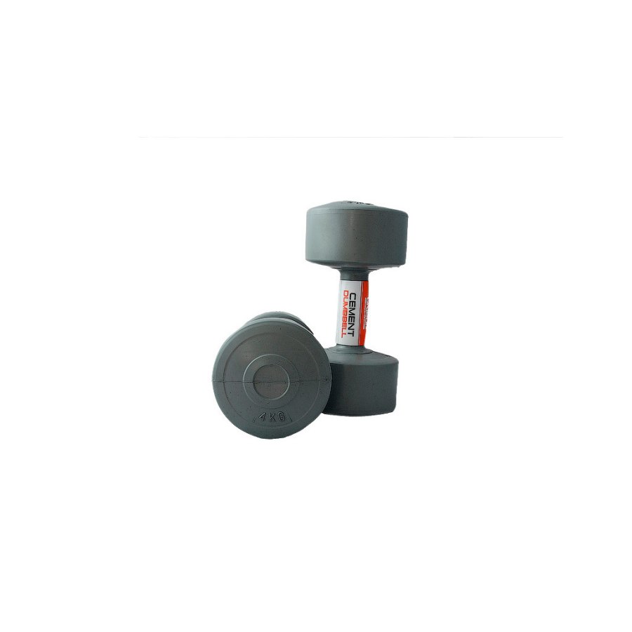Гантельний набір LiveUp Cement Dumbell сірий 2х4кг LS2003-4 (2016052500243)
