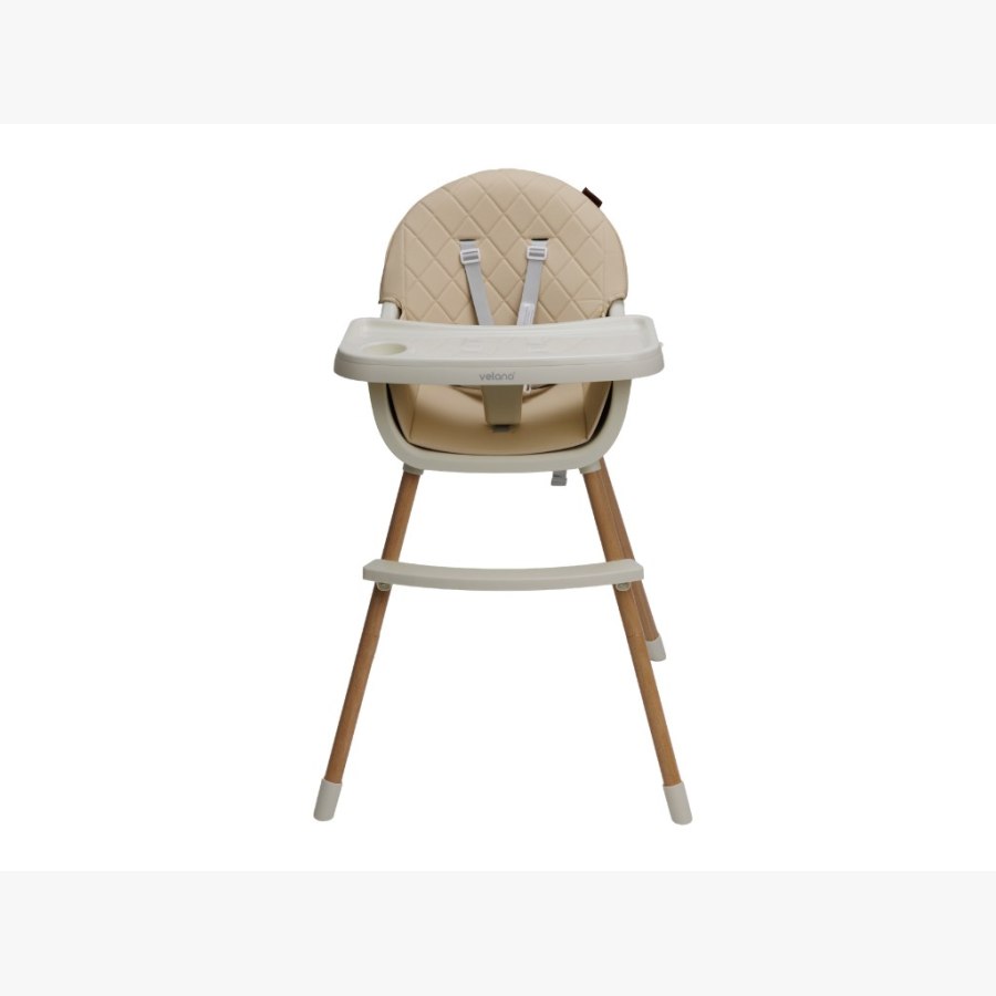 Стілець для годування дитини 2 в 1 VELANO Evo, beige