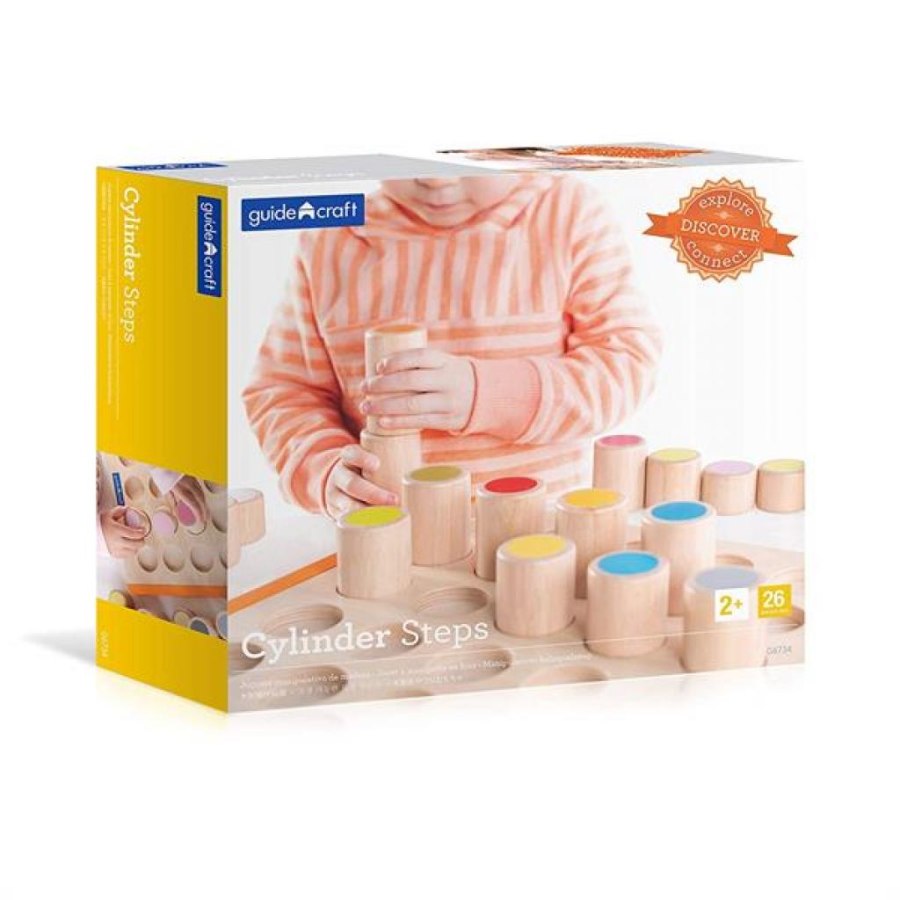 Розвиваюча іграшка Guidecraft Manipulatives Циліндри (G6734)