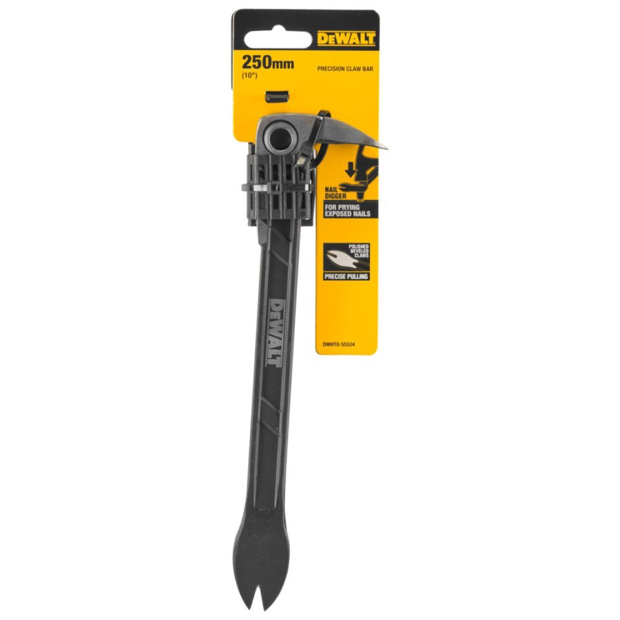 Цвяходер DeWALT із пружинної сталі, L=25 см. (DWHT0-55524)