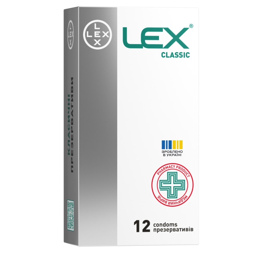 Презервативи Lex Condoms Classic 12 шт. (4820144771897)