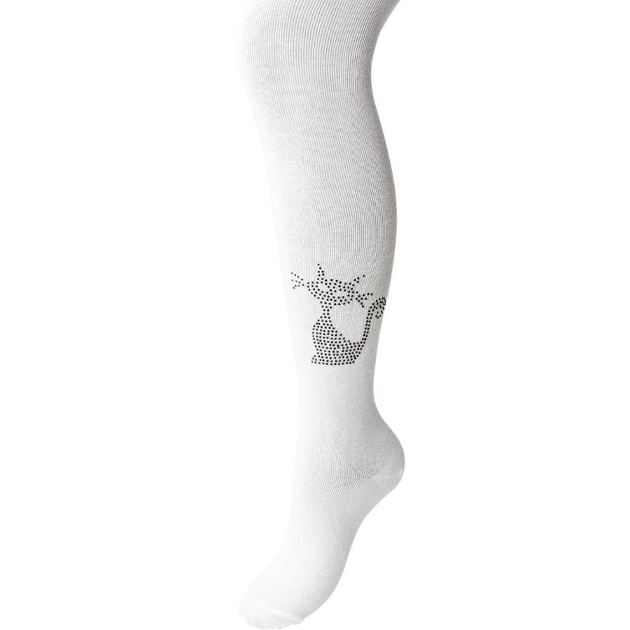 Колготки дитячі BNM з котиками (M0C0302-1121-7G-white)