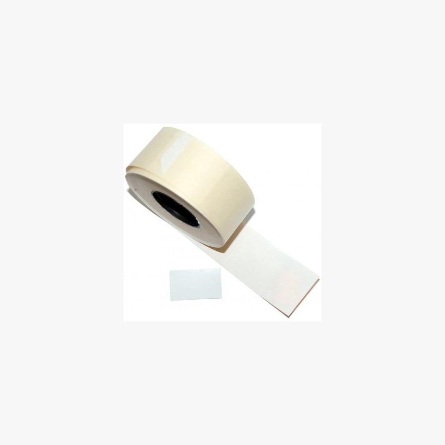 Етикет-стрічка Aurika 26х16 white, 25 рул (2616W)