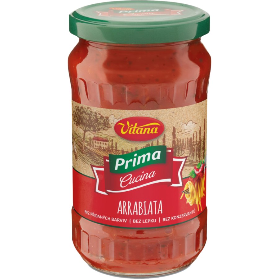 Соус Vitana Arrabiata томатний 350 г (8593837266807)