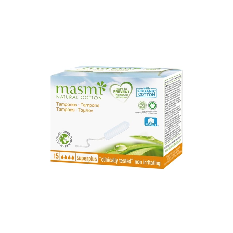 Тампони Masmi Super Plus без аплікатора 15 шт. (8432984000530)