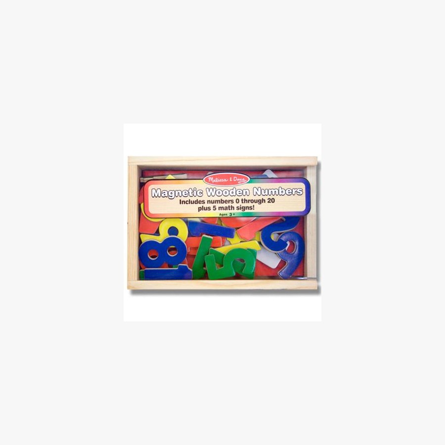 Розвиваюча іграшка Melissa&Doug Магнитные деревянные цифры (MD449)