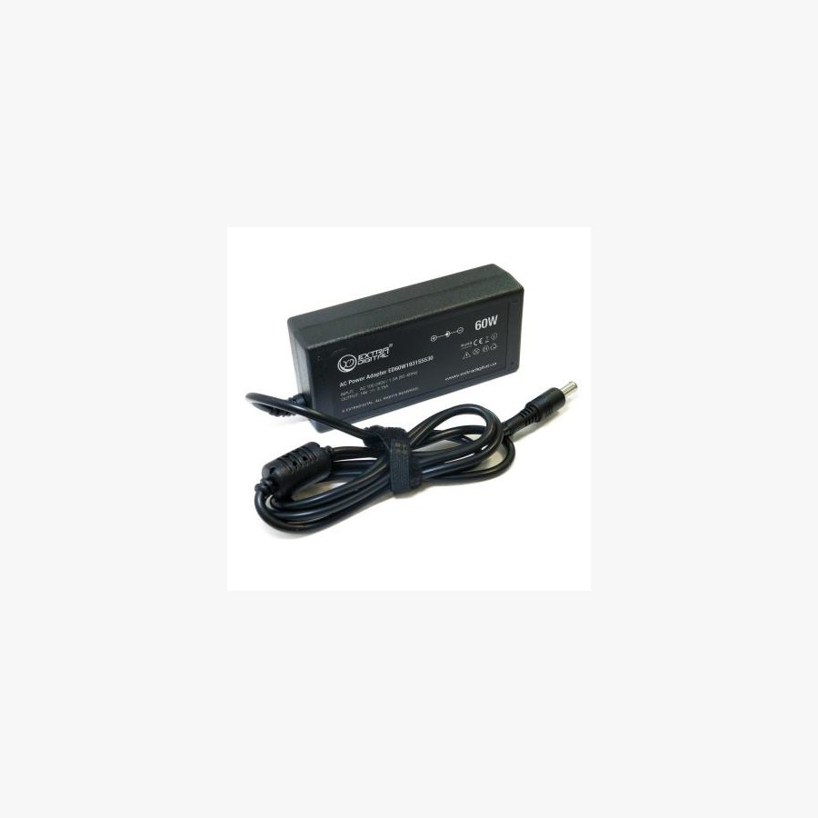 Блок живлення до ноутбуку Extradigital Samsung 19V, 3.15A, 60W (5.5x3.0) (PSS3812)