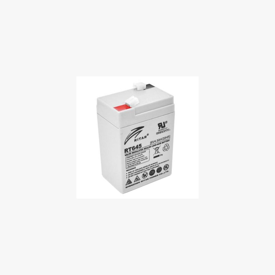 Батарея до ДБЖ Ritar AGM RT645, 6V-4.5Ah (RT645)