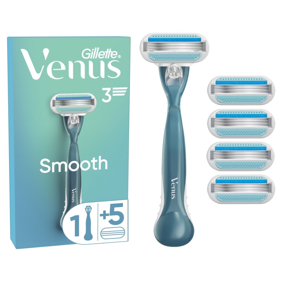 Бритва Venus Smooth з 5 змінними картриджами (7702018363490)