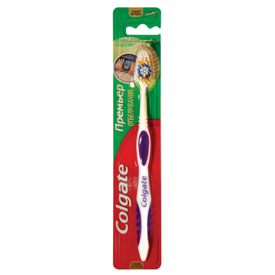 Зубна щітка Colgate базовая Премьер средняя (8850006330449)