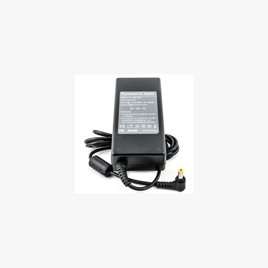 Блок живлення до ноутбуку PowerPlant HP 220V, 18.5V 90W 4.9A (5.5*2.5) (HP90E5525)